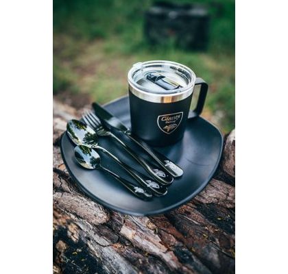 Fox Sada príborov Cookware Black Stainless Cutlery Set