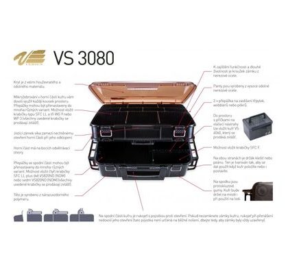 Versus Kufr VS 3070 Zelený