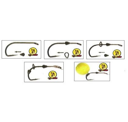 Extra Carp Silikonové kroužky na nástrahy Elastic Bands 5,5mm 18ks