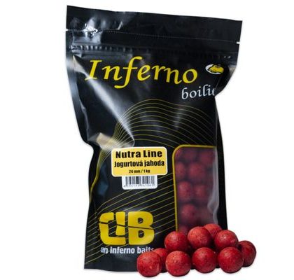 Carp Inferno Boilies Nutra Line Jogurtová Jahoda