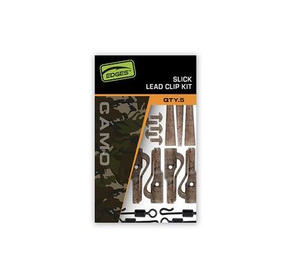 Fox Závažia Edges Camo Slik Lead Clip Kit 5ks