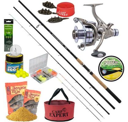 Carp Expert Prút Set Advancer Feeder Method 3,6m 50-100g
