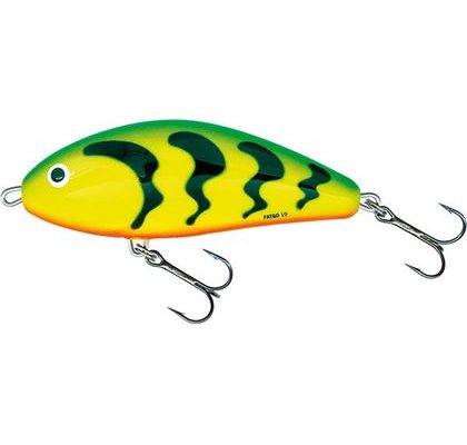 Salmo Wobler Fatso Floating Green Tiger