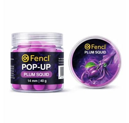Fencl Boilies Pop Up Plum Squid