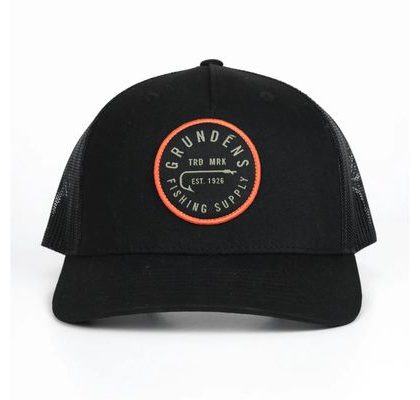Grundéns Kšiltovka Hook Trucker FP Solid Black O/S