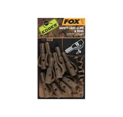Fox Závěska na olovo s kolíčky Edges Camo vel.7