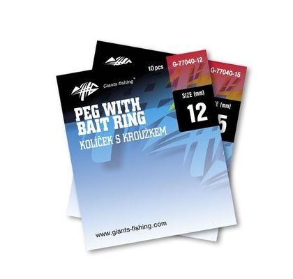 Zfish Vrtáček s Kroužkem Bait Screw & Oval Ring 10ks