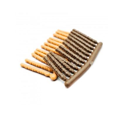 Enterprise Návleky na háček Hook Skins - bahno štěrk 12+12ks