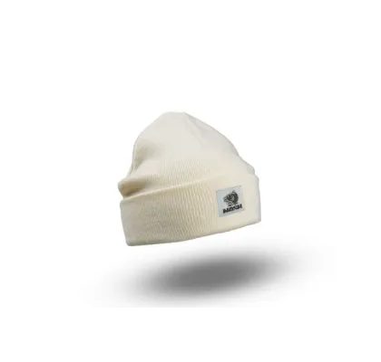 Nash Zimní čepice Make It Happen Badge Beanie Hat Ecru