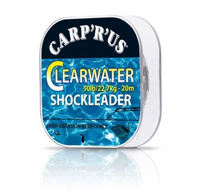 Carp ´R´ Us Fluorocarbon Clearwater Shockleader 50lb 20m