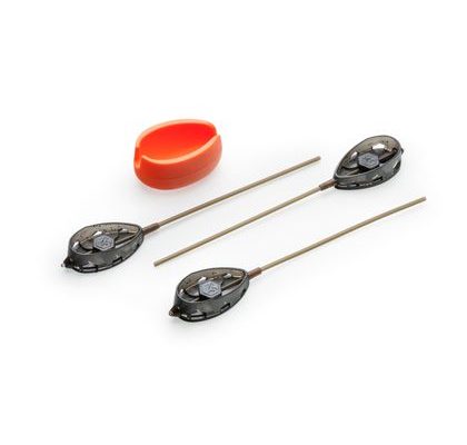 Mivardi Krmítka Method Feeder set QMR Flat L long (30g + 40g + 50g + forma)