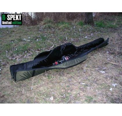 R-Spekt Pouzdro Double 10´ khaki na 2 pruty LUX s kapsou na podběrák