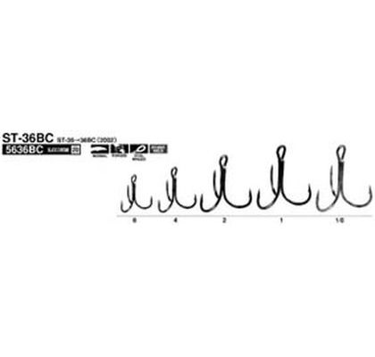 Westin Háčik Offset EWG Hook Black Nickel