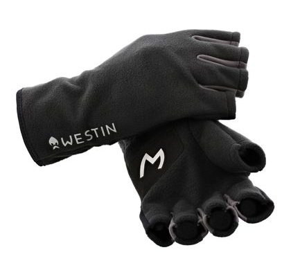 Westin Rukavice HLF Fleece Gloves Carbon Black