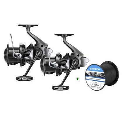 Shimano Naviják Aerlex XTC 14000 2ks + Vlasec Technium PB 0,28mm Zdarma
