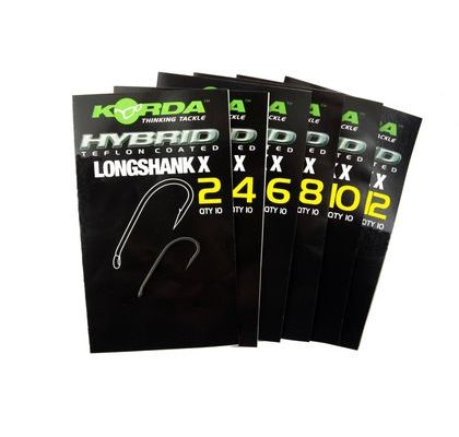 Korda Háčiky Long Shank X 10ks