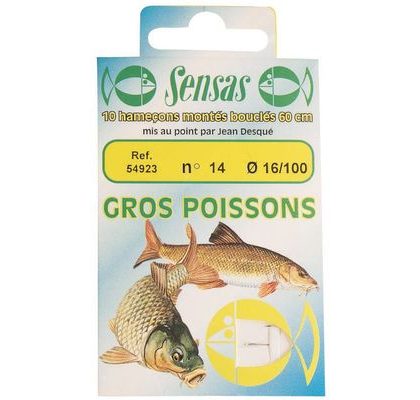 Sensas Hotový nadväzec Big Fish Strong Wire 60cm 10ks