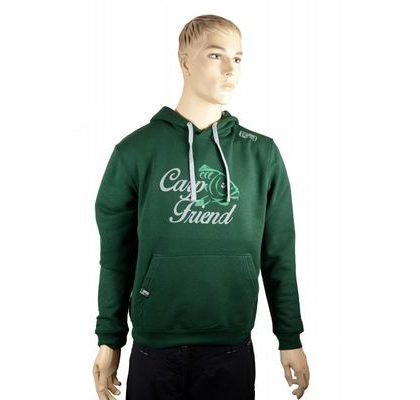 R-Spekt Mikina s kapucí Carp Friend deep green