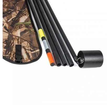 Mikbaits Tyčová bójka 5m (zasouvací spoje) Combo + pouzdro a závaží