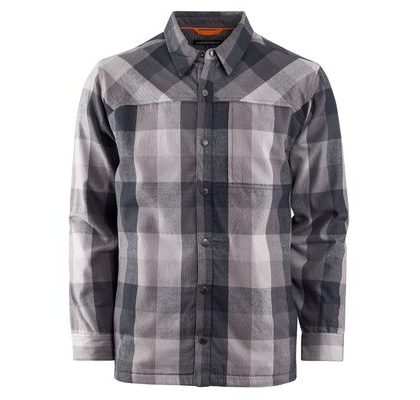 Grundéns Košeľa Bankside Lined Shacket Anchor Plaid