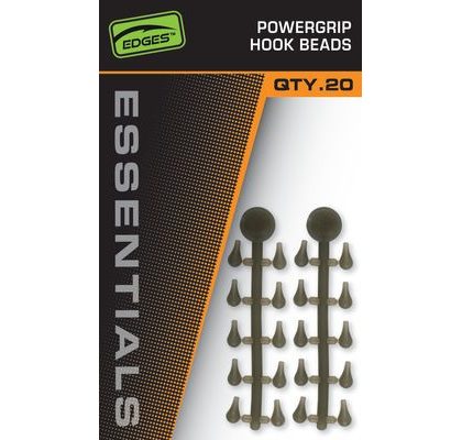 Fox Zarážky Edges Essentials Powergrip Hook Beads 20ks