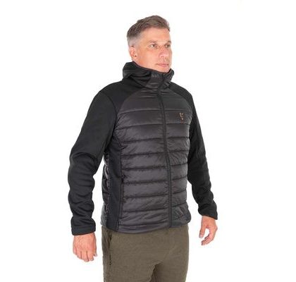 Fox Bunda Collection Sherpa Jacket Black & Orange