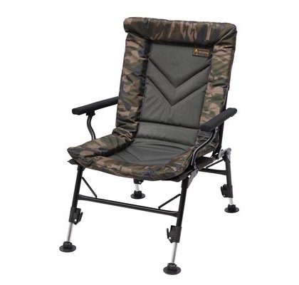 Prologic Křeslo Avenger Comfort Camo Chair W/Armrests & Covers