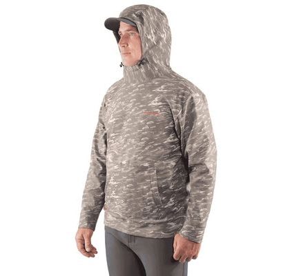 Grundéns Mikina King of the Lakes Hoodie Otter Heather