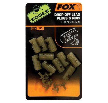 Fox Insertní vložky do olov Edges Drop Off Lead Plug and Pins 10ks