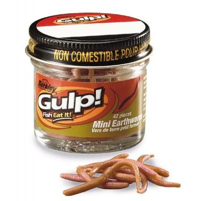 Berkley Umělá nástraha Žížala Gulp! Mini Earthworm Natural 3cm 42ks