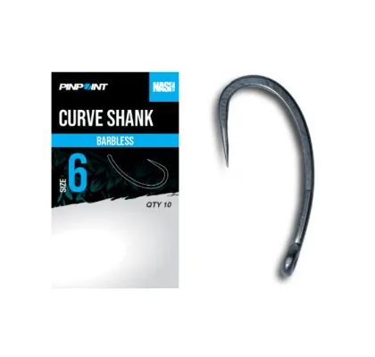Nash Háčiky Curve Shank Barbless 10ks