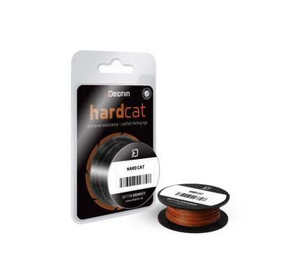Delphin Náväzcová šnúra Hard Cat červeno-hnedá