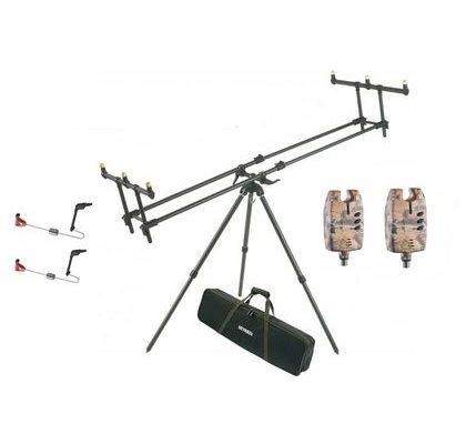 Mivardi Stojan Tripod Premium + ZADARMO 2 x Hlásič EASY Camo a 2 x Swing EASY