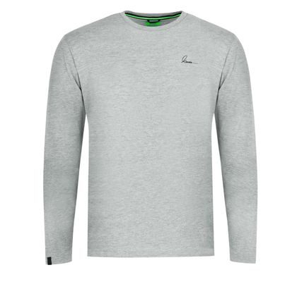 Korda Triko Minimal Tee LS Heather Grey