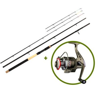 Giants Fishing Prút Radiant MX Feeder 11ft 50-100g + naviják SPX 3000 AKCIA!
