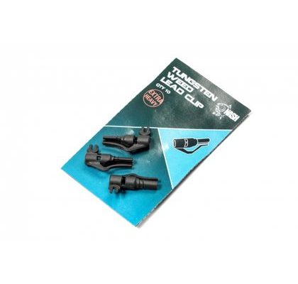 Nash Tungsten Weed Lead Clip 10ks