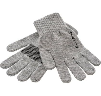 Westin Rukavice Merino Wool Gloves Light Grey Melange