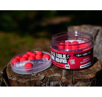 G.B.U. Plovoucí boilies Zeppelin Pop Ups Strawberry Punk 40g