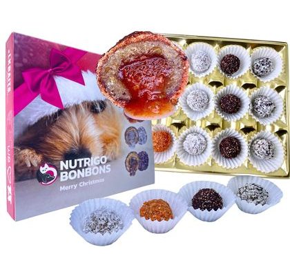 LK Baits Pet Vánoční bonboniéra Nutrigo Bonbons Merry Christmas pro menší psy