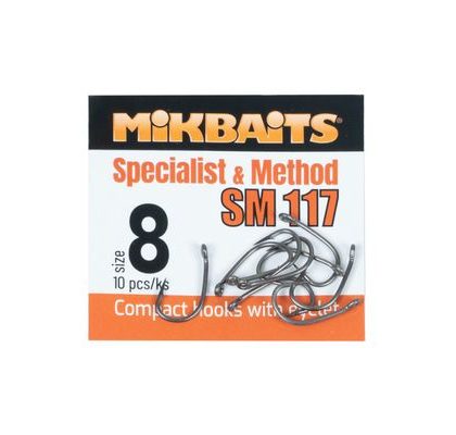 Mikbaits Method Feeder návazce s nekonečnou zarážkou 10ks