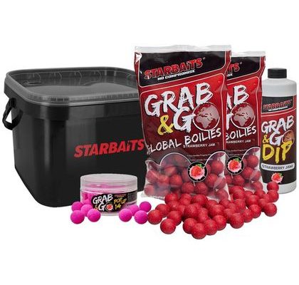 Starbaits Akční kbelík GG Global Strawberry Jam