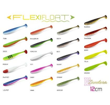 Delphin Umělá nástraha Zandera FlexiFloat UVs 12cm 5ks