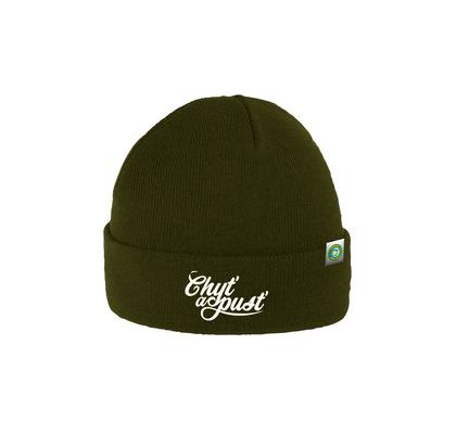 Chyť a pusť Zimní čepice Thunderstorm khaki