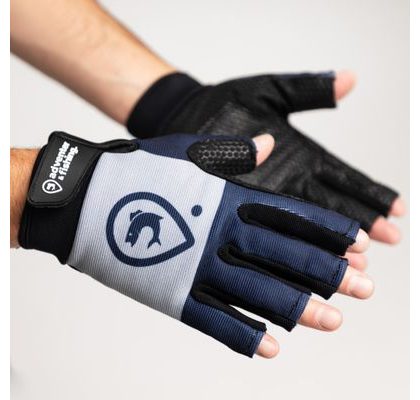 Adventer & fishing Rukavice pro chytání na moři Original Adventer s krátkými prsty