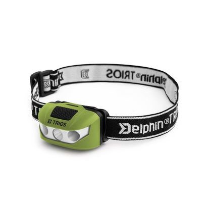 Delphin Čelová lampa Trios