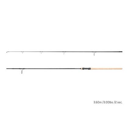 Delphin Prút Opium BlacxCarp 3G TechnoCork 12ft 360cm 3,00lbs 2diel