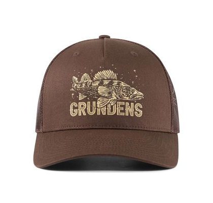 Grundéns Kšiltovka King of the Lakes Trucker Brown O/S