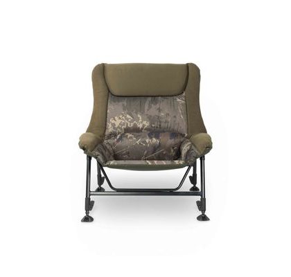 Nash Lehátko se spacákem Indulgence HD40 8 Leg Sleep System Camo
