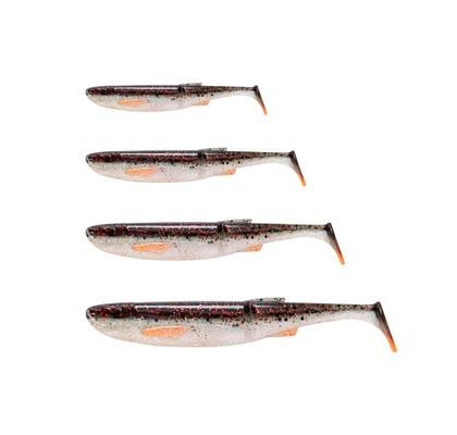 Savage Gear Gumová nástraha Cannibal Shad bulk Red Head