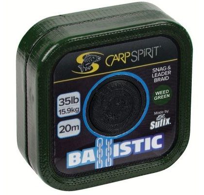 Carp Spirit Šňůra Ballistic Camo Green 20m